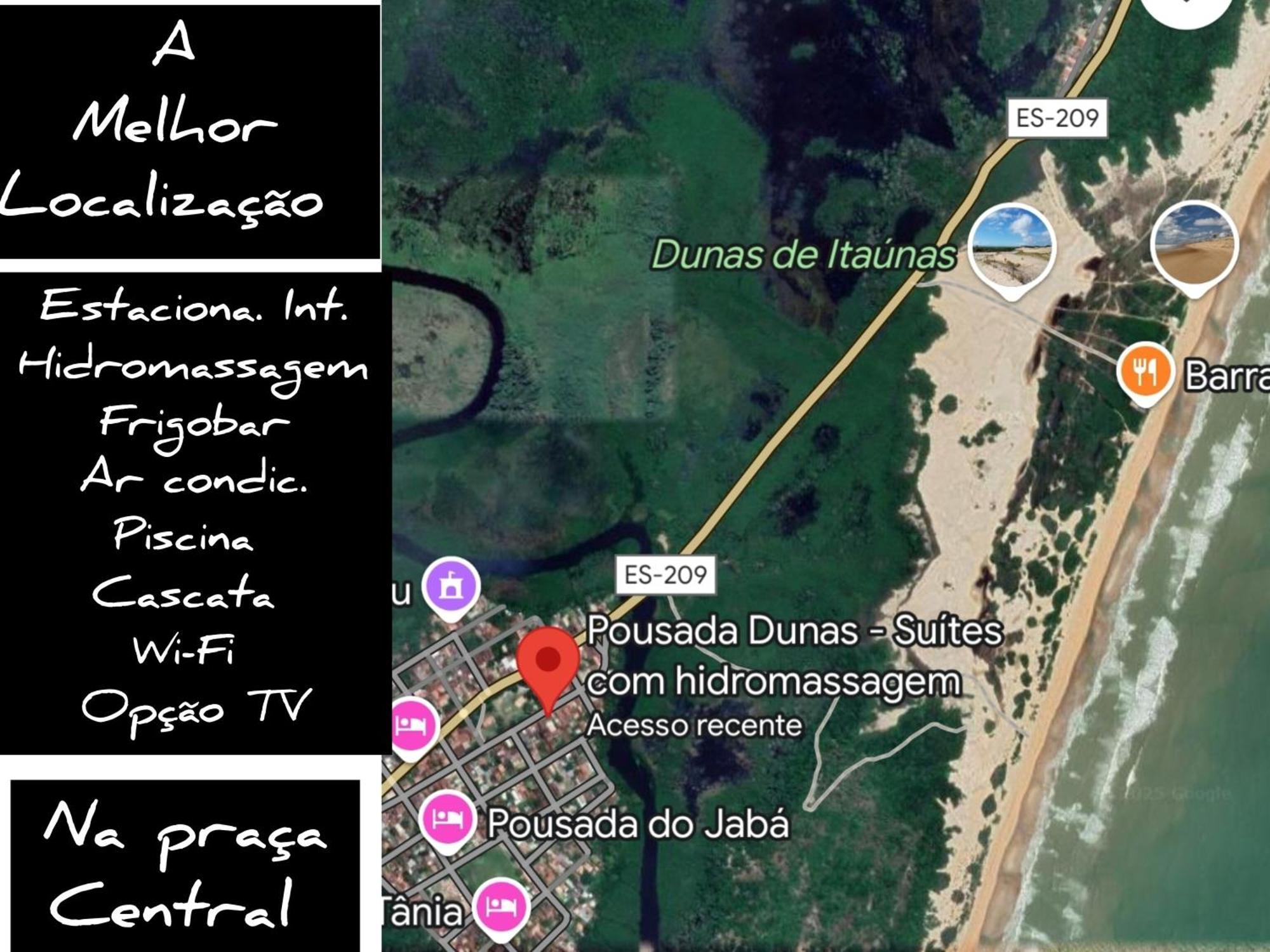 Pousada Dunas - Suites Com Hidromassagem No Coracao Da Vila Itaunas  Eksteriør bilde